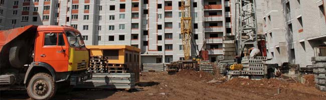 Задержка строительства жилого дома в Уфе из-за подвижного грунта